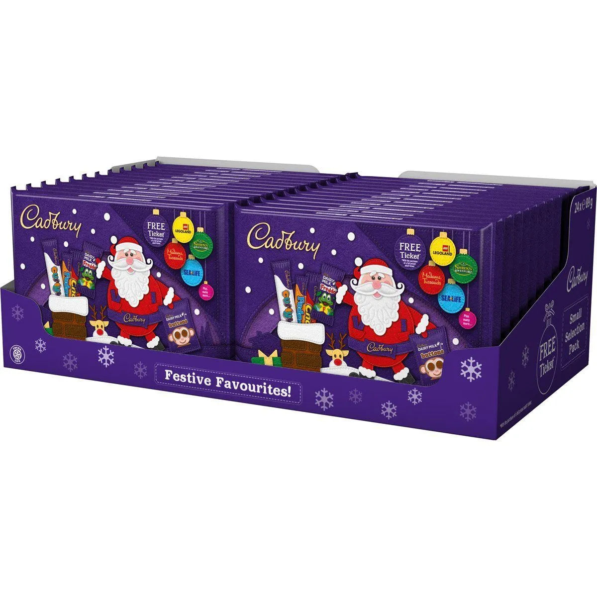 CADBURY SELECTION PACK 89G (BOX OF 24)