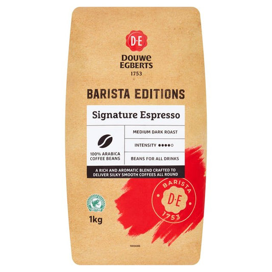 Douwe Egberts Barista Editions Medium Roast Coffee Beans 1 kg