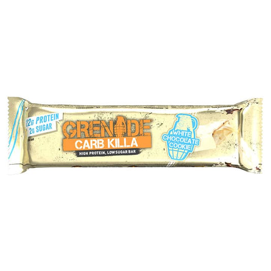 Grenade Carb Killa High Protein, Low Sugar Bar White Chocolate Cookie 60g