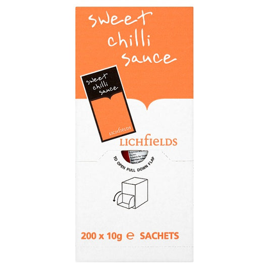 Lichfields Sweet Chilli Sauce 200 x 10g case of 1