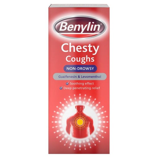 Benylin Chesty Coughs Non-Drowsy 150ml Pack size: Case of 6