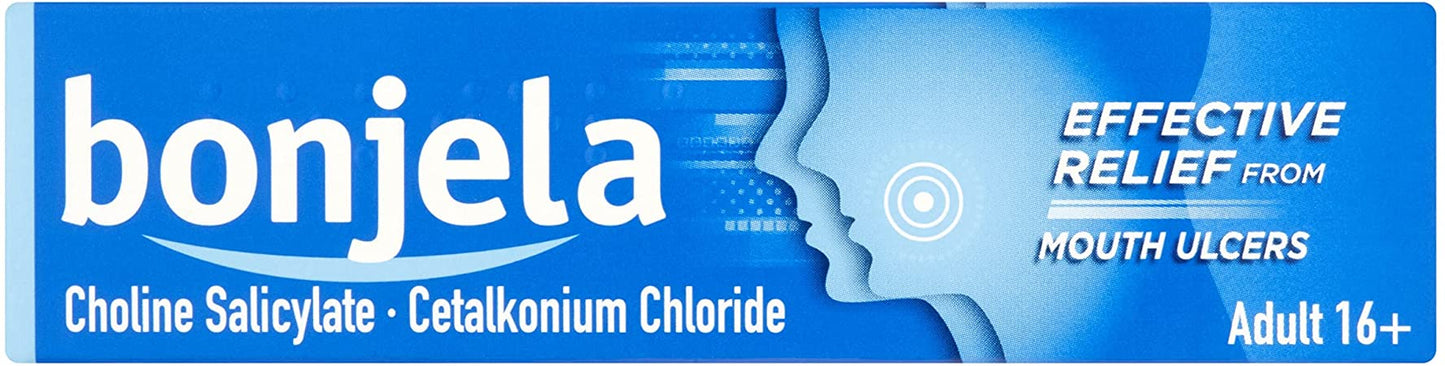 Bonjela Adult Ulcer Sugar Free Gel, 15g Pack size: Case of 12
