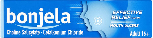Bonjela Adult Ulcer Sugar Free Gel, 15g Pack size: Case of 12