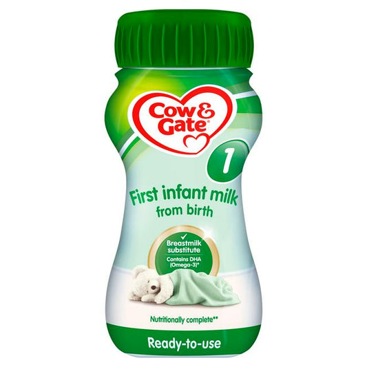 Cow & Gate 1 First Infant Milk from Birth 200ml