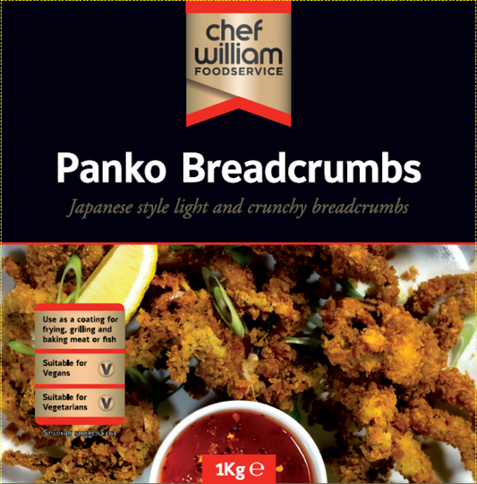 chef william panko bread crumbs 1kg case of 4