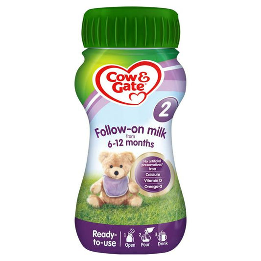 Cow & Gate 2 Follow On Baby Milk Formula 200ml