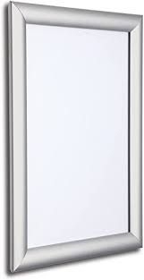 A1 Snap Frame Silver Anodised Pack size: Case of 1