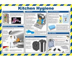 Safety Poster - Kitchen HygienePack size: Case of 1