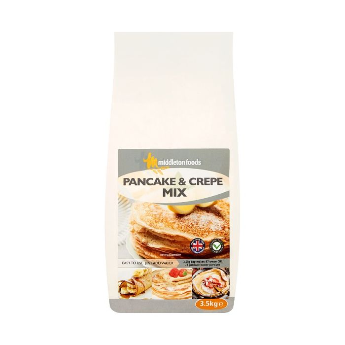 Middleton Foods Pancake & Crepe Mix 3.5kg Pack size: Case of 4