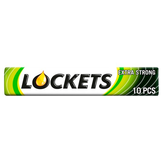 Lockets Extra Strong Cough Sweet Lozenges 41g Pack size: Case of 20