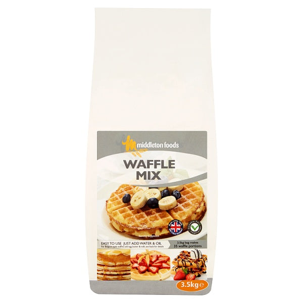 Middleton Foods Waffle Mix 3.5kg Pack size: Case of 4