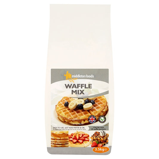 Middleton Foods Waffle Mix 3.5kg Pack size: Case of 4