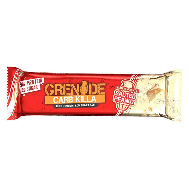 Grenade Carb Killa White Chocolate Salted Peanut 60g Pack