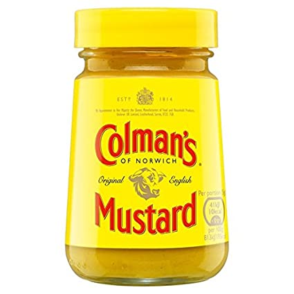 Colman's English Mustard 100g Pack size: Case of 8