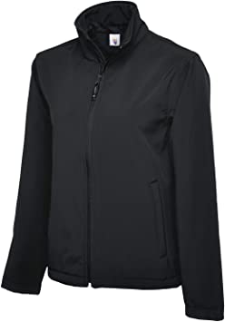 Full Zip Soft Shell Jacket Black (2XL)
