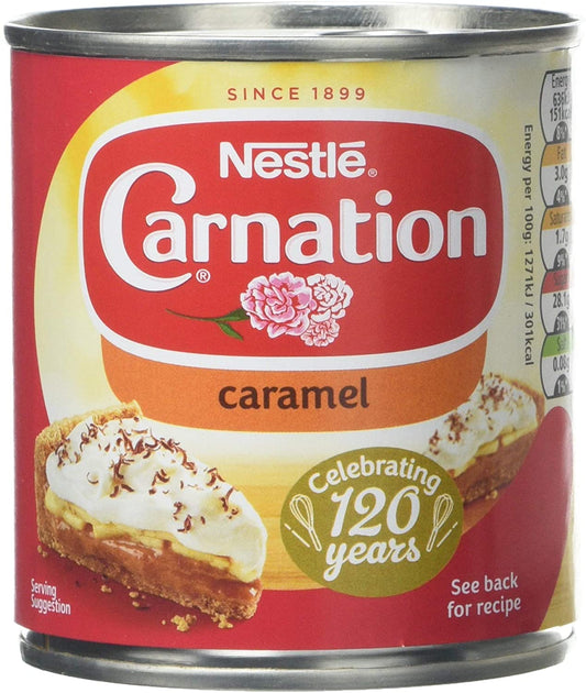 Carnation Caramel Condensed Milk Dessert Filling Tin 397g Pack size: Case of 6