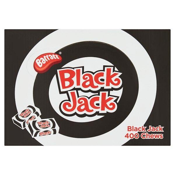 Barratt Black Jack 400 Chews - Collectionmarket