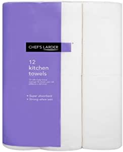 Chef's Larder 12 Kitchen Towels Pack size: Case of 1