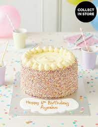 Personalised Extra Large Rainbow Layers Cake (Serves 32)