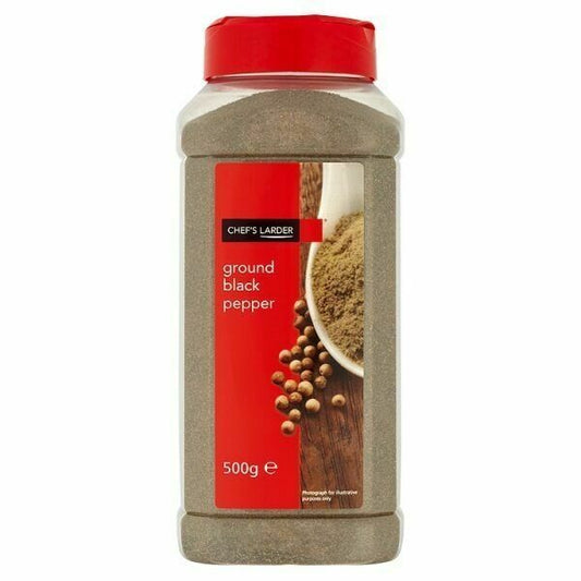 Chef's Larder Ground Black Pepper 500g
