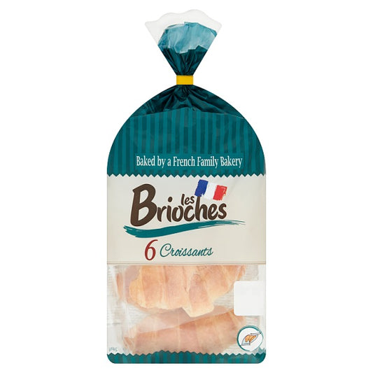 Les Brioches Croissants 6 x 40g (240g)