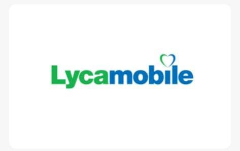 Lycamobile gift card