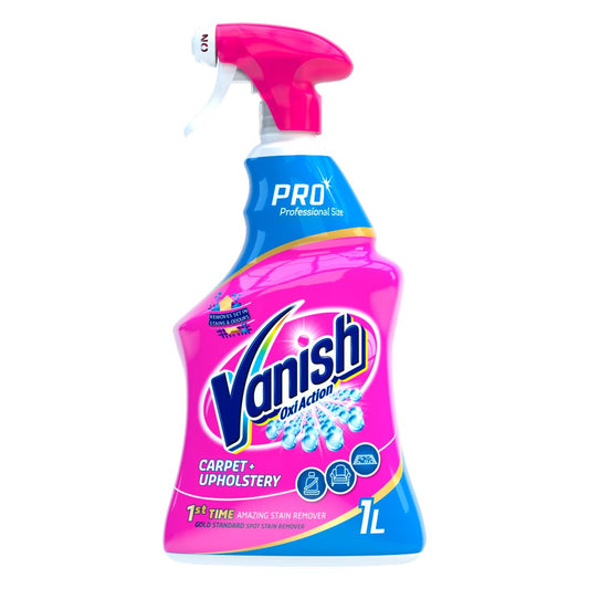 Vanish Professional Range Carpet & Upholstery Stain Remover 1L