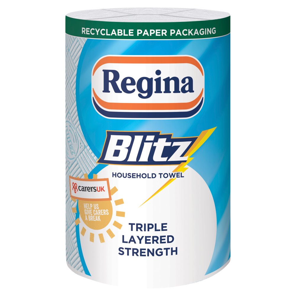 Regina Blitz Household Towel Pack size: Case of 6