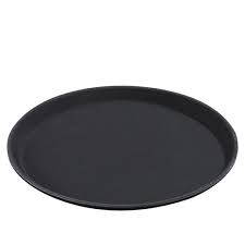 Non Slip Tray Black 14in
