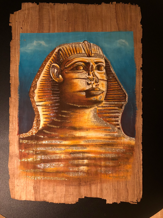 Original papyrus paper ( the sphinx)