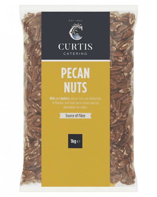 Curtis Catering Pecan Nuts 1kg Pack size: Case of 6