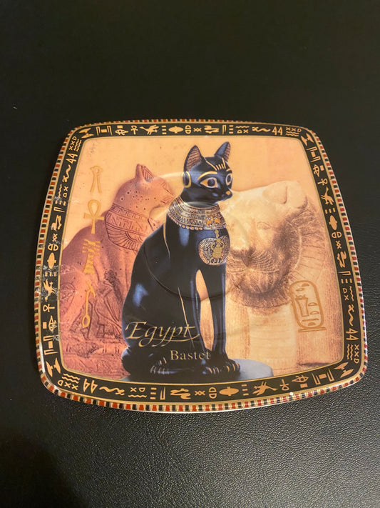 Set of 6 Tea coasters and mugs Egyptian design