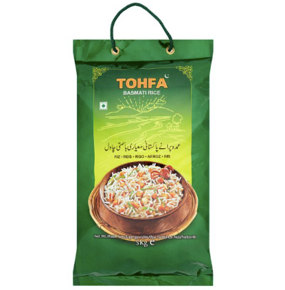 Badshah Basmati Rice 5kg pack size  Case of 1