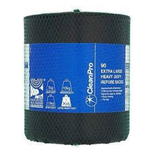 CleanPro 90 Extra Large Heavy Duty Refuse Sacks
