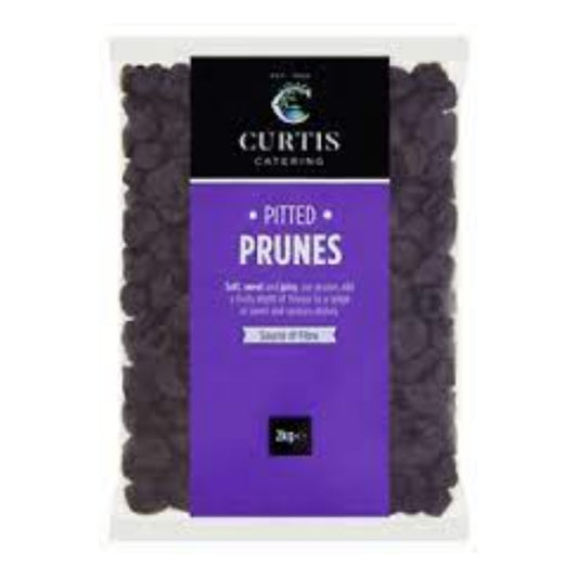 Curtis Catering Pitted Prunes 2kg Pack size: Case of 6