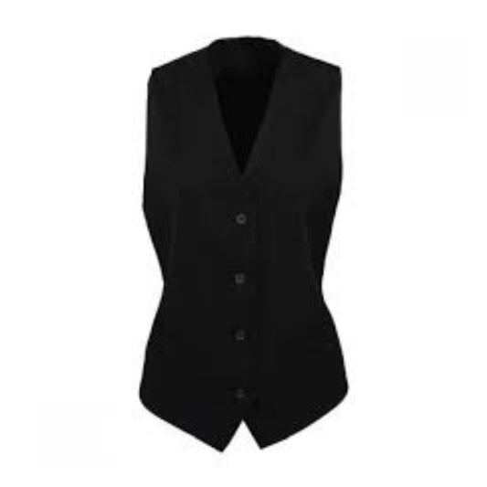 Waistcoat Ladies Black (18/2XL)