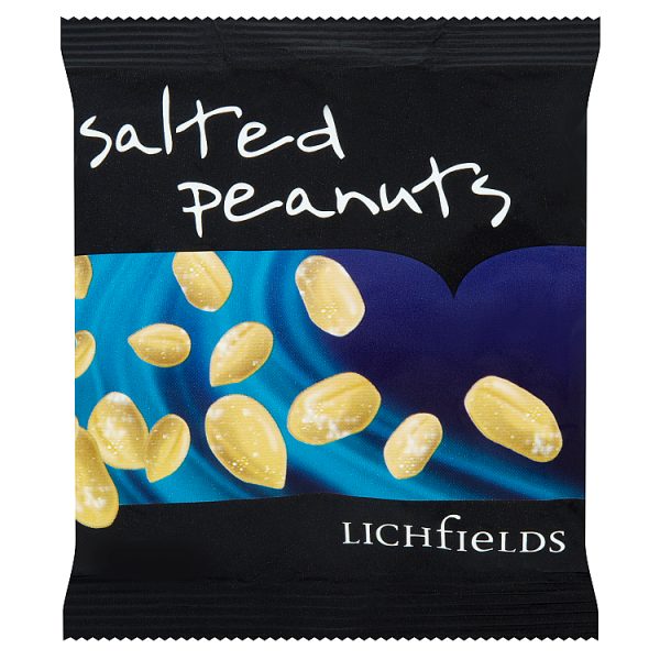 Lichfields Salted Peanuts 50g Case Of 24 - Collectionmarket