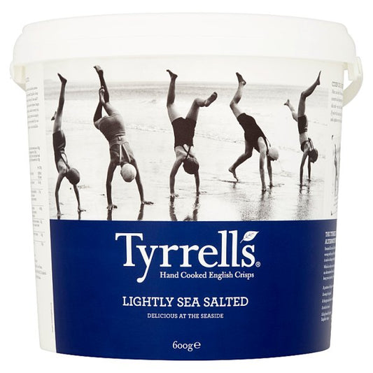 Tyrrells Hand Cooked English Crisps Lightly Sea Salted 600g - Collectionmarket