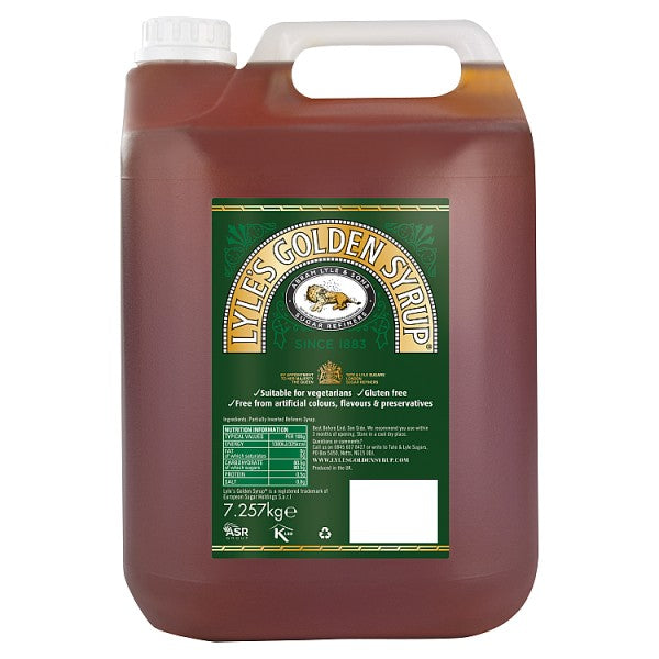 Lyle's Golden Syrup 7.257kg case of 1
