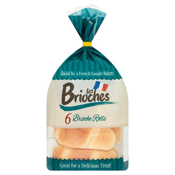 Les Brioches 6 Brioche Rolls 210g - Collectionmarket
