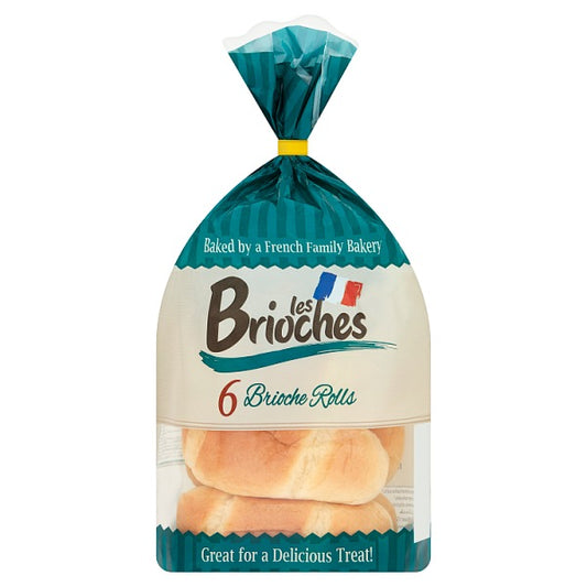 Les Brioches 6 Brioche Rolls 210g - Collectionmarket