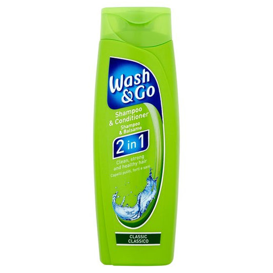 Wash & Go 2 In 1 Universal Shampoo Conditioner 200Ml