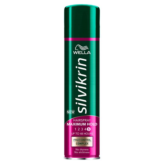 Silvikrin Maximum Hold Hair Spray 400Ml