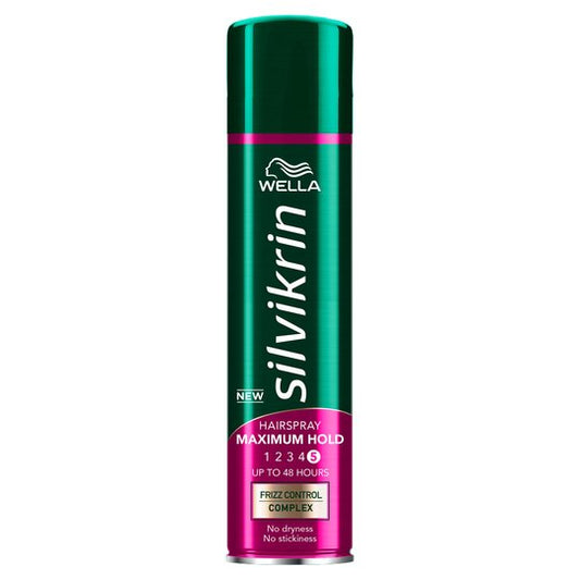 Silvikrin Maximum Hold Hair Spray 400Ml