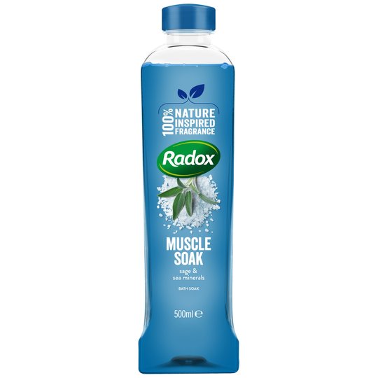 Radox Muscle Soak Bath Soak 500Ml Case of 6
