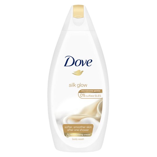 Dove Silk Glow Body Wash 450Ml
