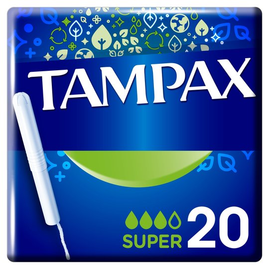 Tampax Blue Box Super 20