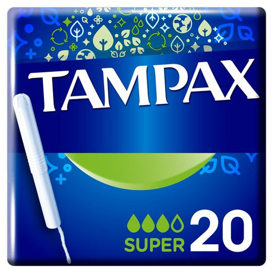 Tampax Blue Box Super 20