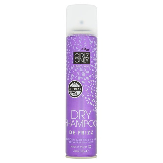 Girlz Only Dry Shampoo De-Frizz 200Ml