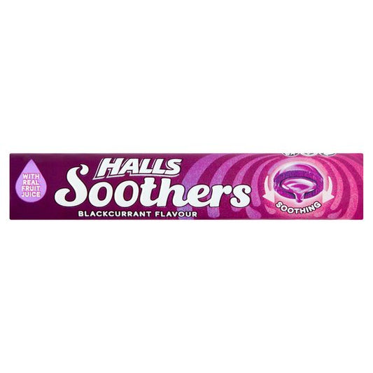 Halls Soothers Blackcurrant 45G